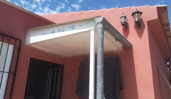 Materiales para zonas expuestas a la lluvia